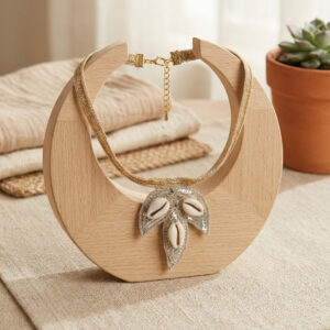 CHOCKER CONCHAS DORADO